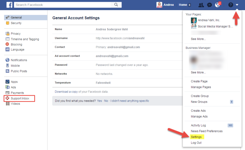 Phải làm gì khi yêu cầu đổi tên Fanpage bị từ chối?